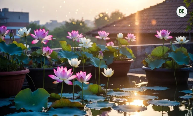 Lotus Plant Growing Tips in Hindi