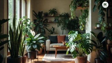 Living Room Plants