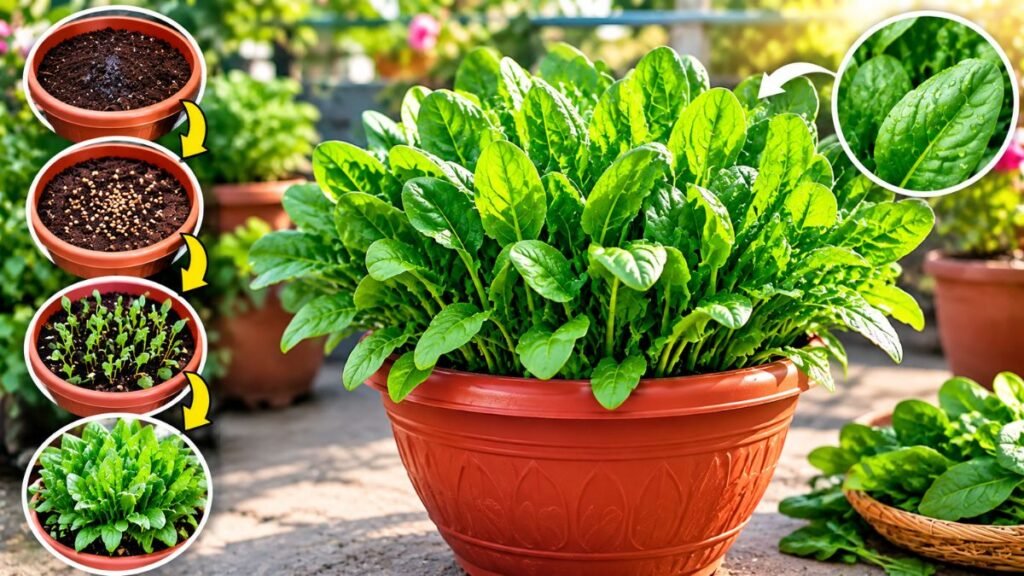 Spinach Plant Growing Tips