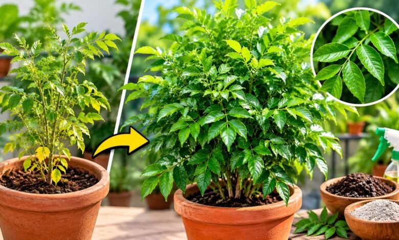 Curry Leaf Plant at Home