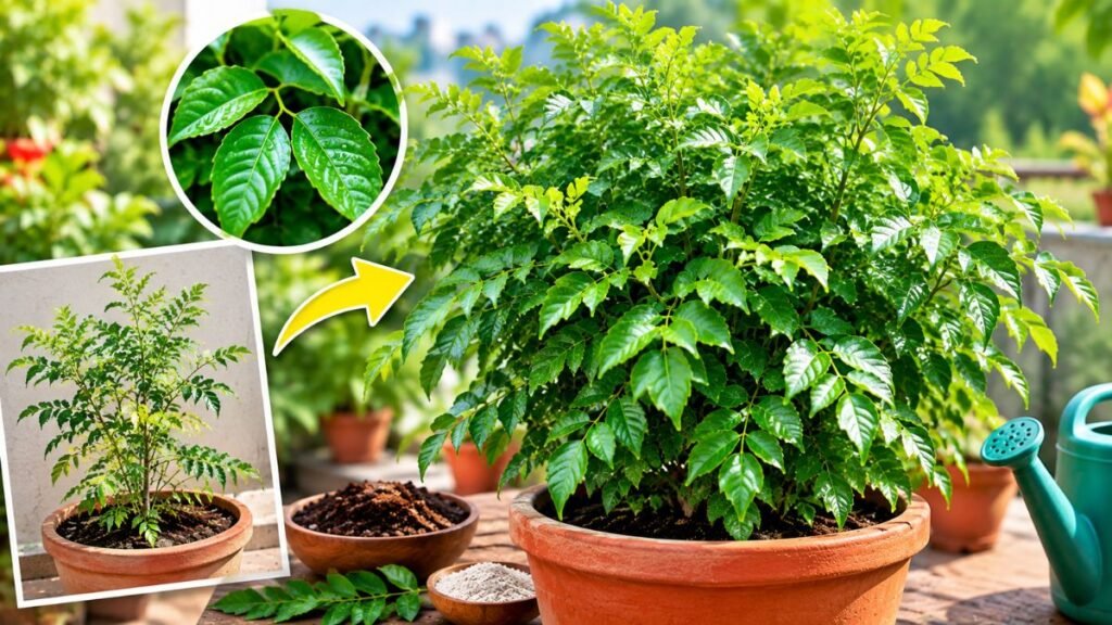 Curry Leaf Plant at Home